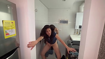 My girlfriend discovers me being unfaithful in a hot one while we have her in the guest room My girlfriend discovers me being unfaithful in a hot one while we have her in the guest room