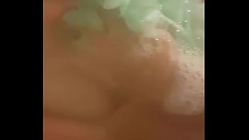 Messing with my wife in the shower