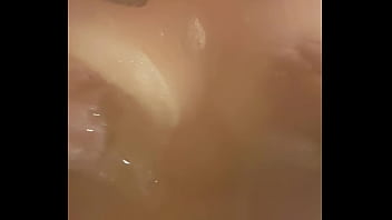 Messing with my wife in the shower