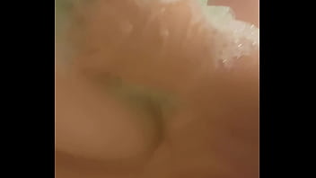 Messing with my wife in the shower