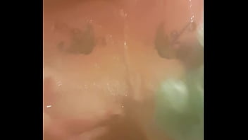 Messing with my wife in the shower