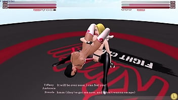 Tiffany vs brenda kyfc sexfight strap on sex kinky fight club competitive intercourse
