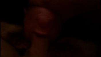 Nikole gags on my thick cock