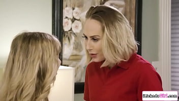 Mackenzie moss is so happy knowing her lesbian girlfriend carter cruise is proposing she willingly spreads her legs lets her lick her pussy