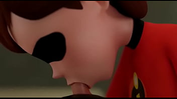 Elastic le hace una increíble mamada a su fan