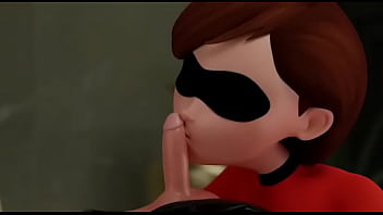 Elastic le hace una increíble mamada a su fan