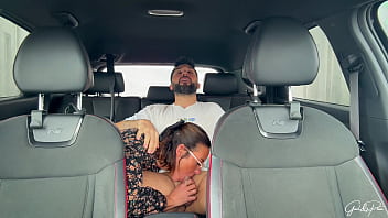 Lea pam suck gael marques dick and he fucks her in the car during car wash
