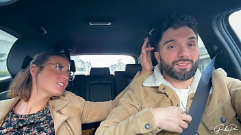 Lea pam suck gael marques dick and he fucks her in the car during car wash