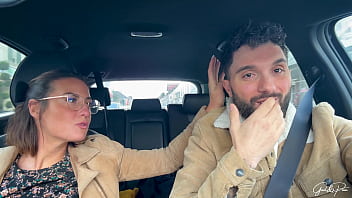 Lea pam suck gael marques dick and he fucks her in the car during car wash