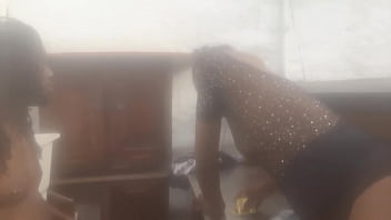 We end up fucking outside