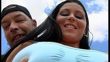 Bondage and anal lesson for a busen