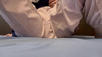 先輩と付き合うことになって、その内えっちするからおちんちん挿れやすくする為にオナニーしとかなきゃ。