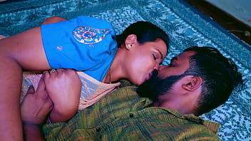 Hot desi couple excited for the early morning romance Hot desi couple excited for the early morning romance