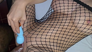 Skinny sexy girl with tight tender pussy tries her trainer's cock in a motel