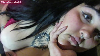 My best friend swallows my entire cock before her parents arrive