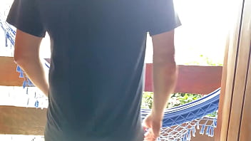 The milf didn't expect to feel a dick in her ass on the hotel balcony The milf didn't expect to feel a dick in her ass on the hotel balcony