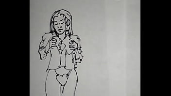 Practicing drawing for free without masturbating 6