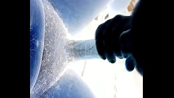 Dick suck in the truck nut in her mouth feels so good