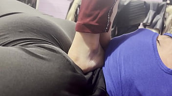 Barefoot fullweight trampling and jumping