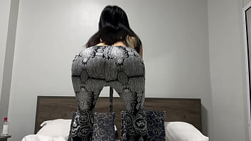 Nice fine ass pov view workout