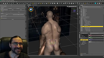 Building the leticia scene body posing part 2