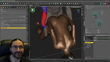 Building the leticia scene body posing part 2