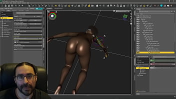 Building the leticia scene body posing part 2