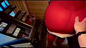 Stepson celebrates christmas with mrs santa she came to fulfill his hot fantasies anal and lots of cum