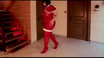 Stepson celebrates christmas with mrs santa she came to fulfill his hot fantasies anal and lots of cum
