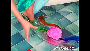 Stunner mouth and muff fucked