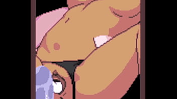 Pixel girls uterus is flooded with semen #6