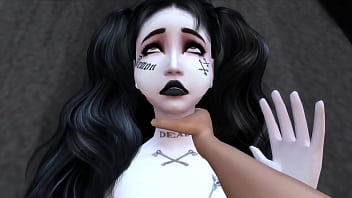 Goth bitch rough sex