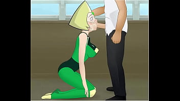 Getting a blowjob from peridot