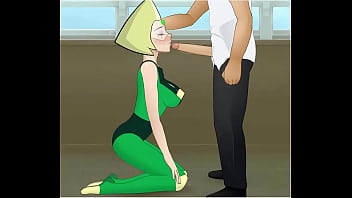 Getting a blowjob from peridot