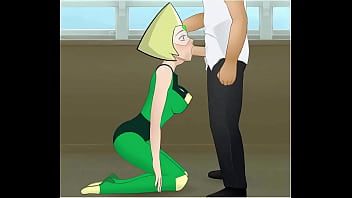 Getting a blowjob from peridot