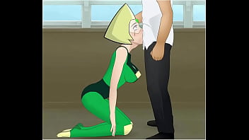 Getting a blowjob from peridot