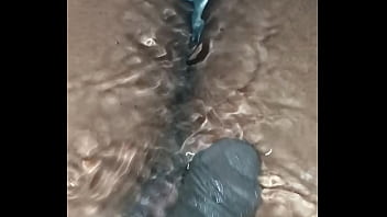 Cum play with my slumber donkey in the tub