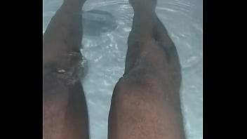 Cum play with my slumber donkey in the tub