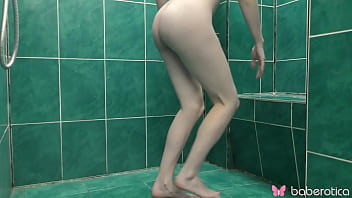 Solo sexy girl alice paradise passionately masturbates in the bathroom in 4k