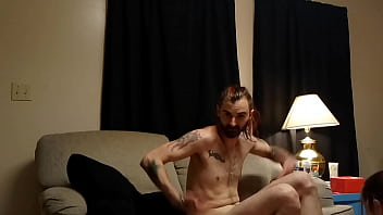 Krayzlotus getting drilled on the couch