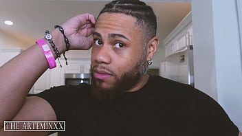 Bbc streamer artemis gets blowjob under table by big ass horny roommate bea york