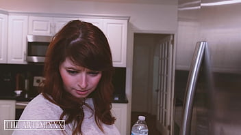 Bbc streamer artemis gets blowjob under table by big ass horny roommate bea york