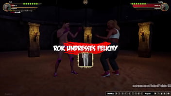 Rok vs felicity nf3d mixed combat battle arena