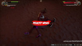 Rok vs felicity nf3d mixed combat battle arena