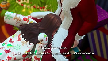 Santa claus fucks hot milf