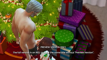 Santa claus fucks hot milf