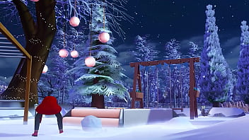 Santa claus fucks hot milf