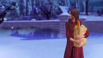 Santa claus fucks hot milf