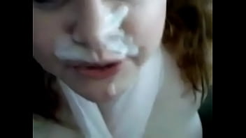 Chubby girl gets a nice facial