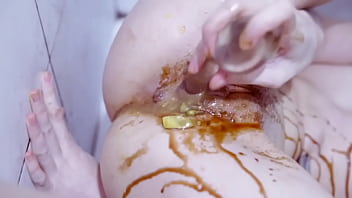 Self made pussy smoothie